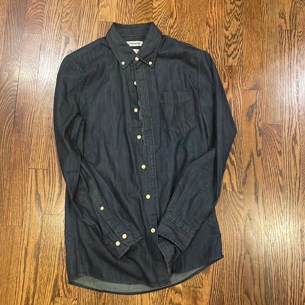 Men’s Denim Button down shirt